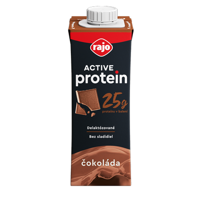Obrázok RAJO ACT. PROT. ML. NÁPOJ ČOKOLÁDA 250ML