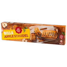 Obrázok BILLA JABLKOVÁ ŠTRÚDĽA MRAZENÁ 600G