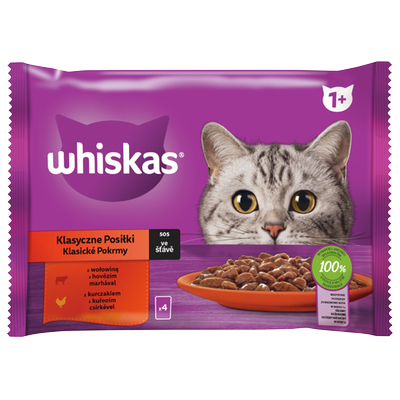 Obrázok WHISKAS KAPS. CREAMY SOUP S HOV. 4PACK
