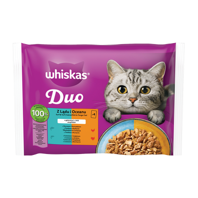 Obrázok WHISKAS KAPS. CREAMY CREATIONS MIX 4PACK