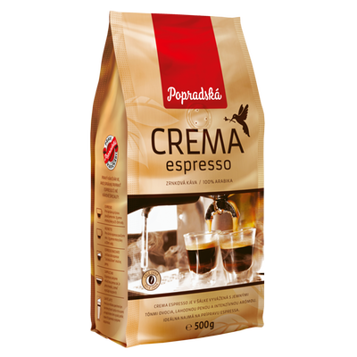 Obrázok POPRADSKÁ CREMA ESPRESSO 500G ZRNO