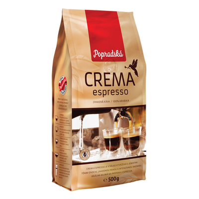 Obrázok POPRADSKÁ CREMA ESPRESSO 500G ZRNO