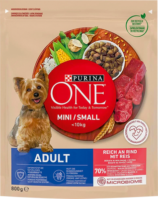 Obrázok PURINA ONE GRAN.JUNIOR CHICKEN&WHLG 800G