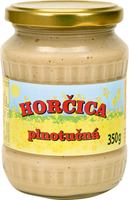 Obrázok TOMATA HORČICA PLNOTUČNÁ 350G SKLO