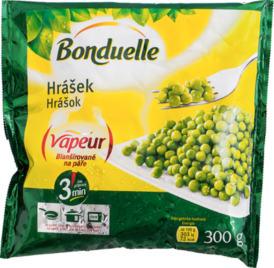 Obrázok BONDUELLE VAPEUR HRÁŠOK 300G