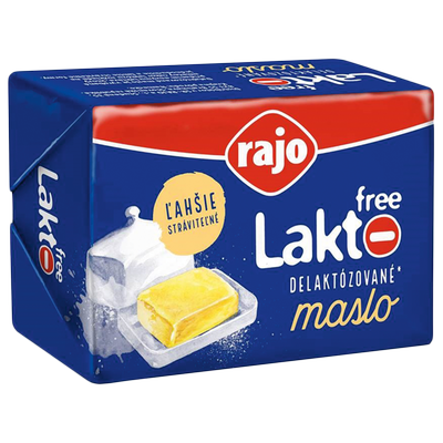 Obrázok RAJO LAKTOFREE MASLO 82% 125G
