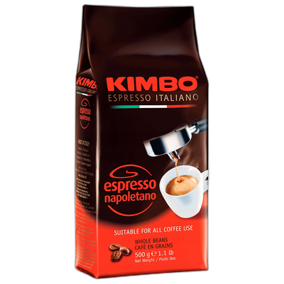 Obrázok KIMBO ESPRESSO NAPOL.ZRNO 500G