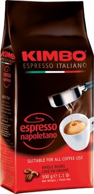 Obrázok KIMBO ESPRESSO NAPOL.ZRNO 500G