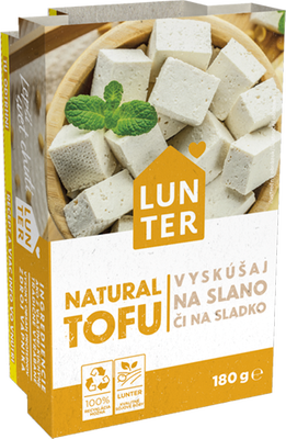 Obrázok LUNTER TOFU NATURÁLNE 180G