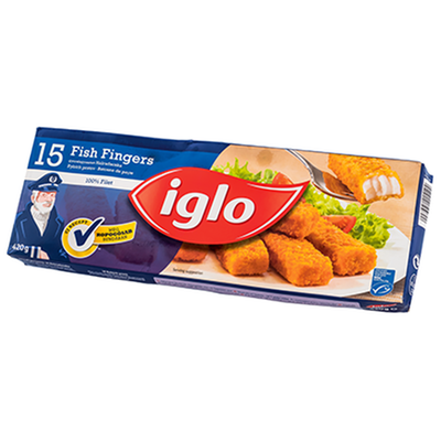 Obrázok IGLO RYBIE PRSTY GLUTEN FREE 360G