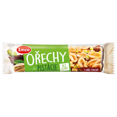 Obrázok EMCO TYČINKA ORECHY A PISTÁCIE 35G