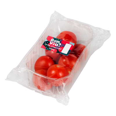 Obrázok RAJČIAKY ČERVENÉ CHERRY OVÁLNE 250G/BV