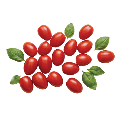 Obrázok RAJČIAKY ČERVENÉ CHERRY OVÁLNE 250G/BV