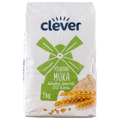 Obrázok CLEVER MÚKA HLADKÁ ŠPECIÁL 00 EXTRA 1KG