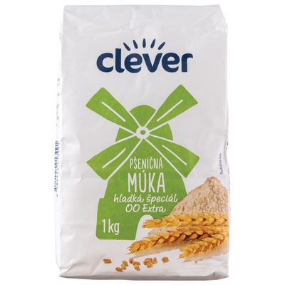 Obrázok CLEVER MÚKA HLADKÁ ŠPECIÁL 00 EXTRA 1KG