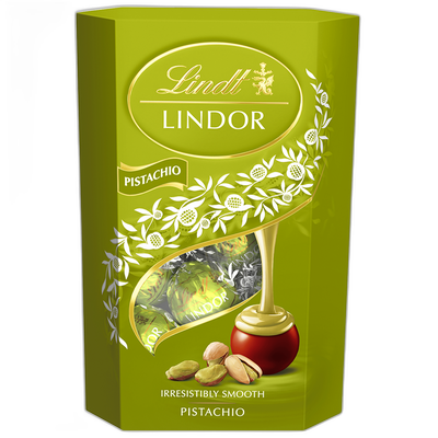 Obrázok LINDT LINDOR PRALINKY PISTÁCIA 200G