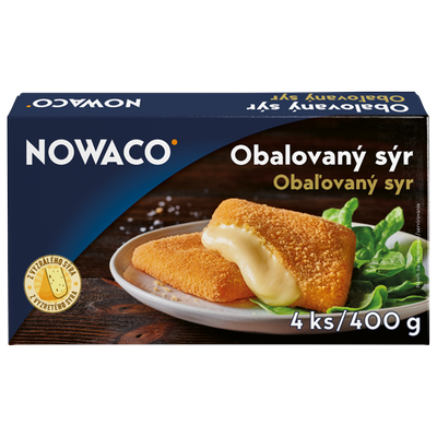 Obrázok NOWACO OBAĽOVANÝ SYR 400G
