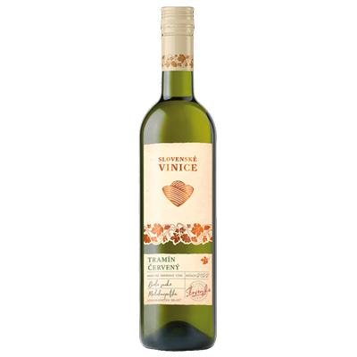 Obrázok SLOVENSKÉ VINICE TRAMÍN ČERVENÝ 0,75L