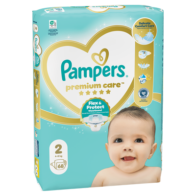 Obrázok PAMPERS PREMIUM CARE S2 68KS