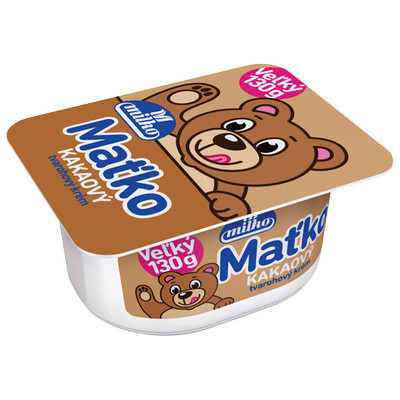 Obrázok MILKO MAŤKO TVAROH. KRÉM KAKAO 130G