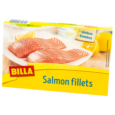 Obrázok BILLA FARMOVÝ LOSOS PORCIE 2*125G