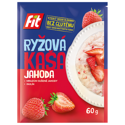 Obrázok FIT RYŽ.KAŠA JAHODA A VAN.ARÓMA 60G