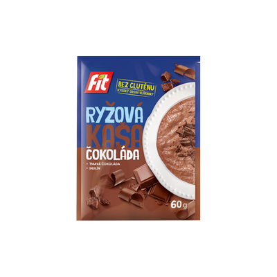 Obrázok FIT RYŽOVÁ KAŠA ČOKOLÁDA 60G