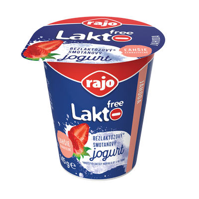 Obrázok RAJO LAKTOFREE JOGURT JAHODA 145G