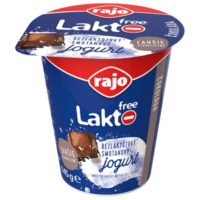 Obrázok RAJO LAKTOFREE JOGURT ČOKOLÁDA 145G