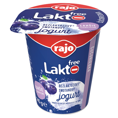 Obrázok RAJO LAKTOFREE JOGURT ČUČORIEDKA 145G