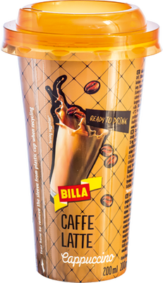 Obrázok BILLA CAFFE LATTE CAPPUCCINO 200ML