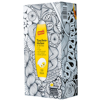 Obrázok BILLA BOX 4VRSTV.100KS KOZM.UTIERKY