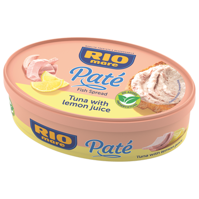 Obrázok RIO MARE PATÉ RUSTICO S CITRÓNOM 115G