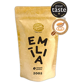 Obrázok ZLATÉ ZRNKO EMÍLIA ZRNKOVÁ KÁVA 200G