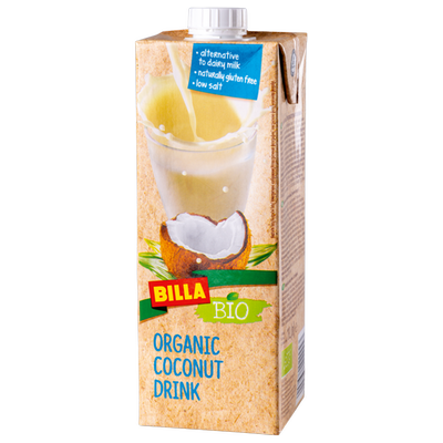 Obrázok BILLA BIO KOKOSOVÝ NÁPOJ UHT 1L