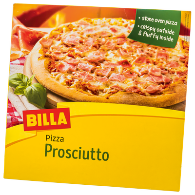 Obrázok BILLA PIZZA PROSCIUTTO 350G