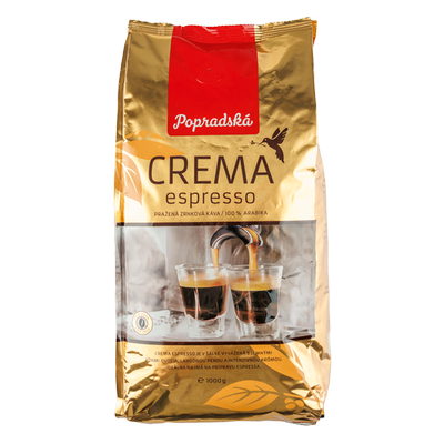 Obrázok POPRADSKÁ CREMA ESPRESSO 1KG ZRNO