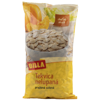 Obrázok BILLA TEKVICA NELÚPANÁ PRAŽENÁ SOL.500G