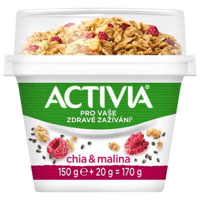 Obrázok DANONE ACTIVIA MIX OVOCNÁ/CEREAL.120G
