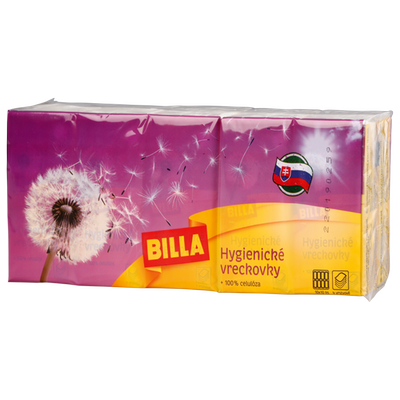 Obrázok BILLA VRECKOVKY 3VRST 10X10