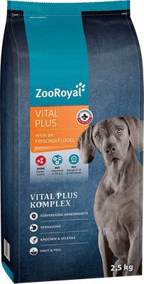 Obrázok ZOOROYAL GRANULY VITAL PLUS 2,5KG