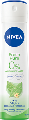 Obrázok NIVEA DEO SPREJ 150ML FRESH PURE