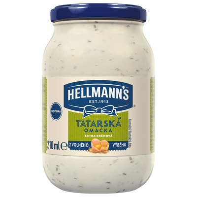Obrázok HELLMANNS TATÁRSKA OMÁČKA 210ML