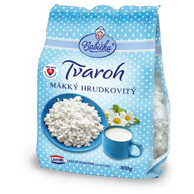 Obrázok BABIČKA TVAROH MÄKKÝ HRUDKOVITÝ 500G