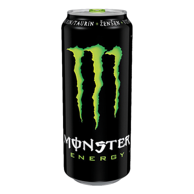 Obrázok MONSTER REGULAR 0.5L PLECH