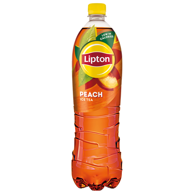 Obrázok LIPTON BROSKYŇA ĽADOVÝ ČAJ 1.5L PET