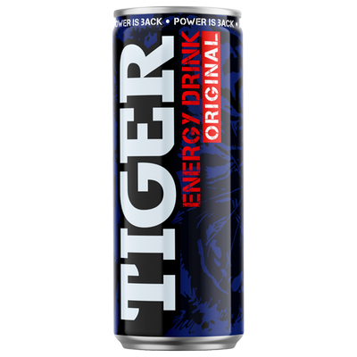 Obrázok TIGER ENERGY DRINK 0,25L PLECH