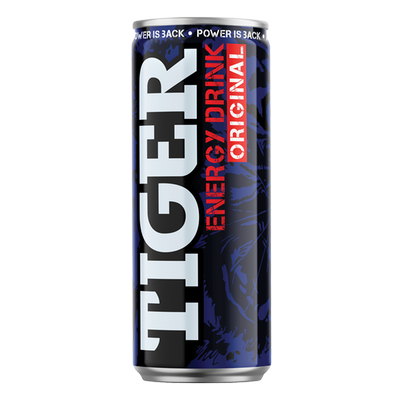 Obrázok TIGER ENERGY DRINK 0,25L PLECH