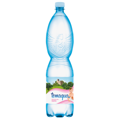 Obrázok TEMAQUA PRAM.VODA PRE DOJČATÁ 1,5L PET