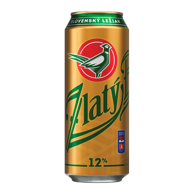 Obrázok ZLATÝ BAŽANT 12% SVETLÉ PIVO 0,5L PLECH